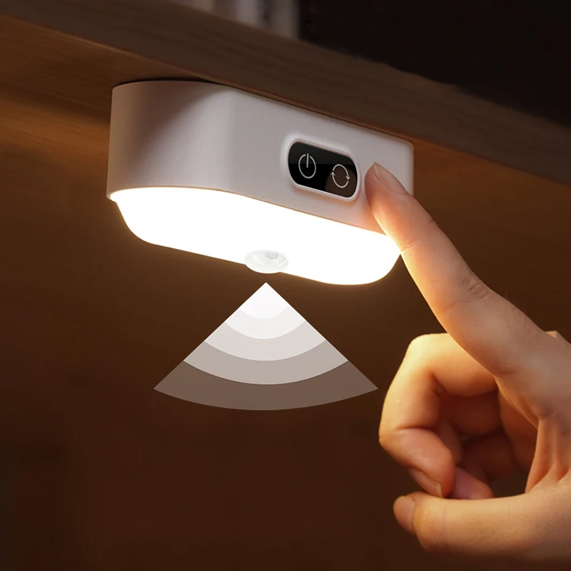 Ночсветильник с инфракрасным датчиком движения и сенсорным выключателем лампа