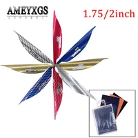50pcs 1 752inch spiral feathers carbon aluminum arrow shooting arrow feather rotary fletches bow archery hunting accessories