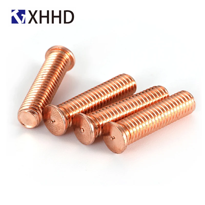 Сварочный винт с медным покрытием из железа и красной меди для точечной сварки