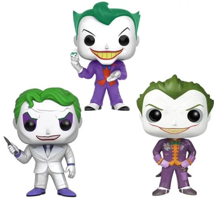 FUNKO POP Бэтмен: Аркхем клоун Джокер виниловые фигурки коллекция модельных игрушек