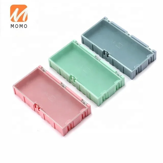 

Plastic Mini IC Container SMD SMT Electronic Component Storage Box