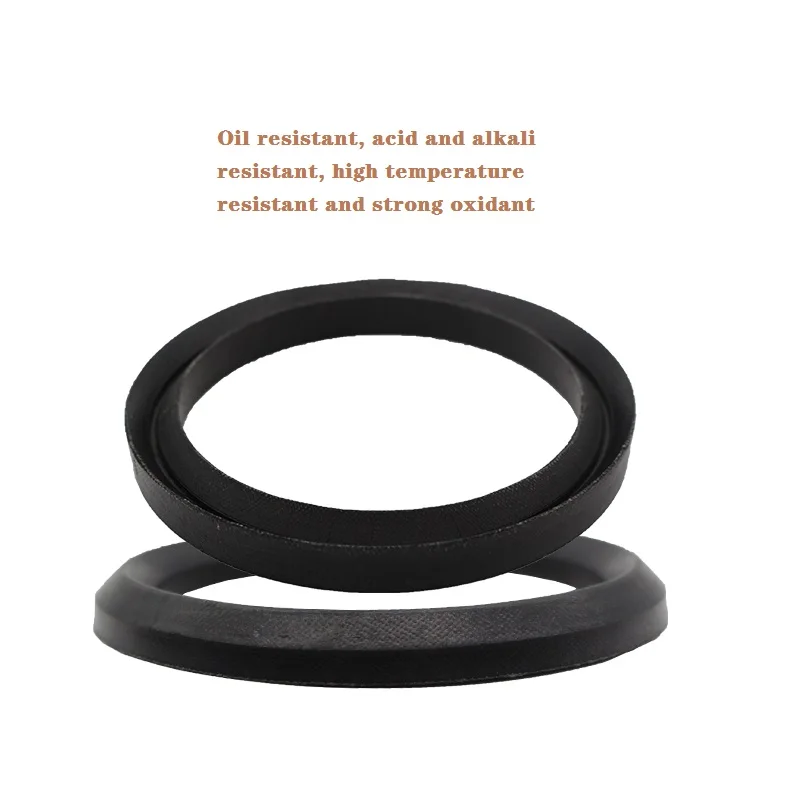 

V-образная тканевая Зажимная комбинированная масляная прокладка уплотнительное кольцо зажимное масляное уплотнение тканевое фторруглест...