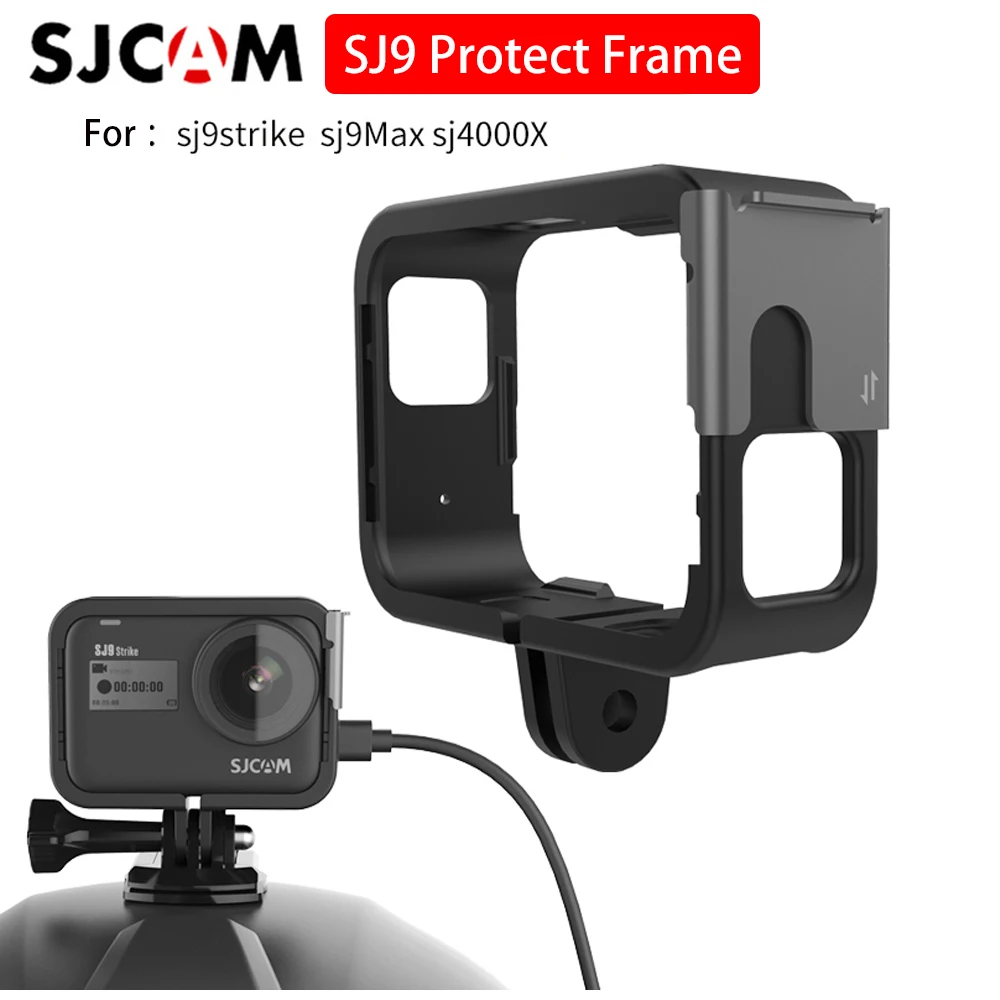 Рамка для экшн камер SJCAM SJ9 с защитой кабеля 1 5 м|Чехлы экшн-камер| |