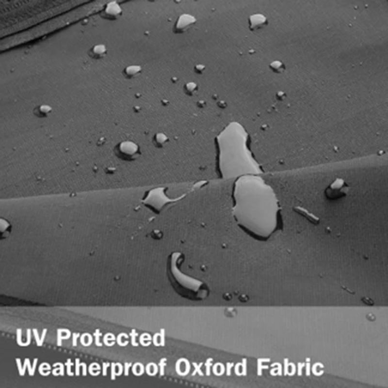 

Round Waterproof and Dustproof Outdoor Patio Patio Table and Chair Cover 72Inx43In