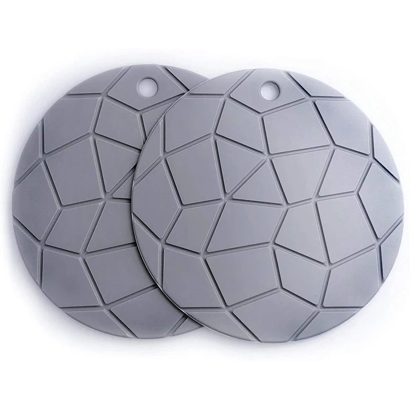 Геометрические Круглые Силиконовые Прихватки горячие прокладки консервный нож