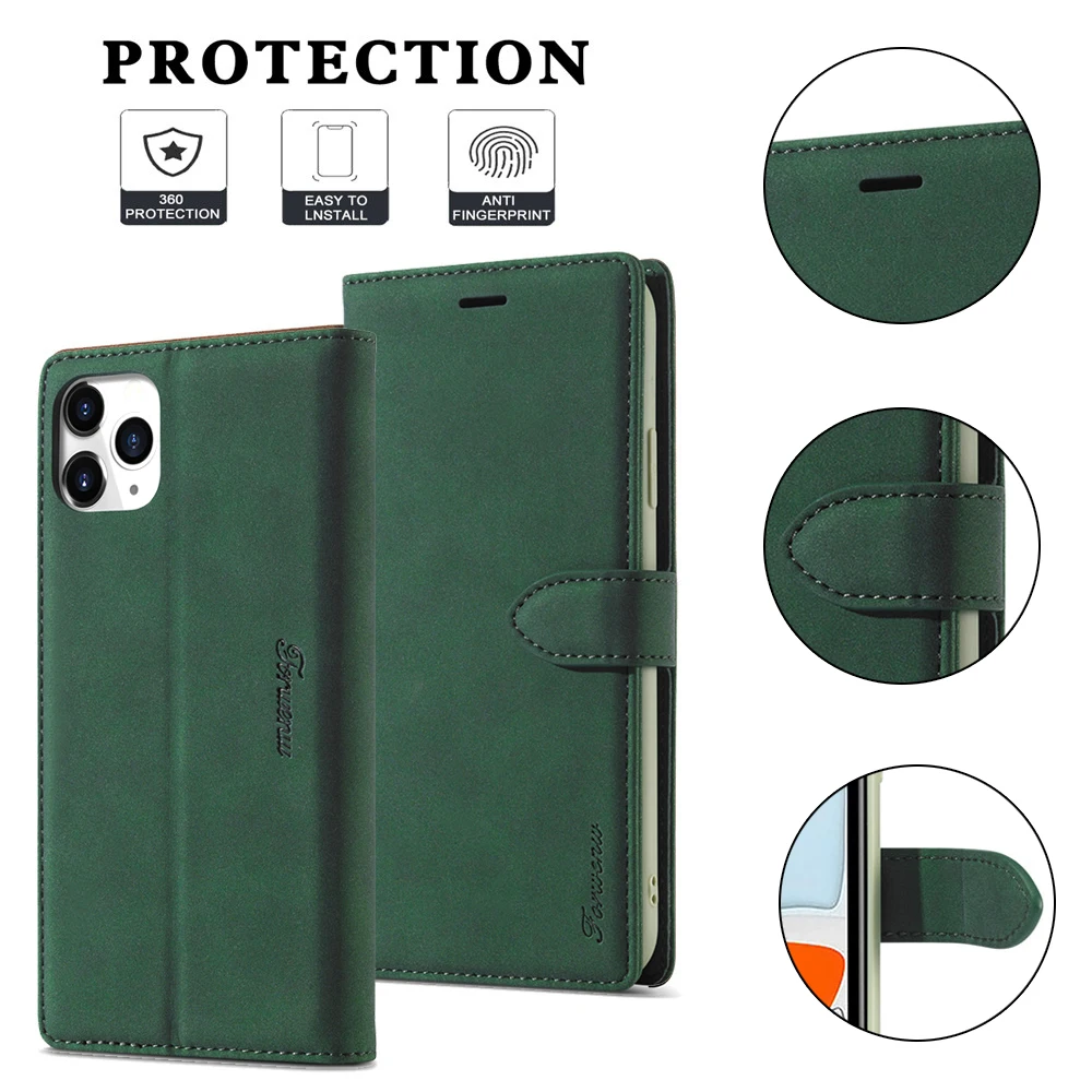 

Luxury Flip Wallet Magnetic Case For Xiaomi Poco X3 Redmi 9 9A 9C 8A Note 9 9S 8 8T Pro Max Leather Cards Book Phone Cover Etui