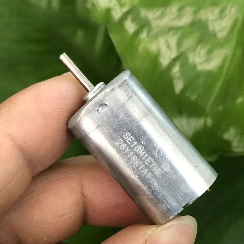 18 мм квадратный DC мотор редуктор постоянного тока 12V ~ 24V 3150 об/мин 6400 6 Полюс ротор