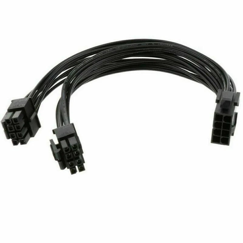 

8Pin Female to Dual 8Pin(4+4) Male 18AWG CPU Power Power Splitter Cable Wire