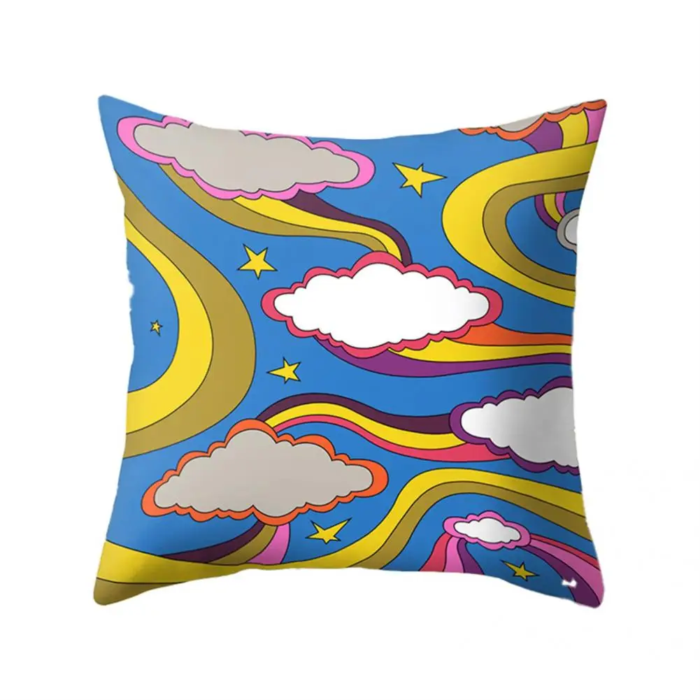 Новинка чехол для подушки Портативный Гибкий изысканный с принтом