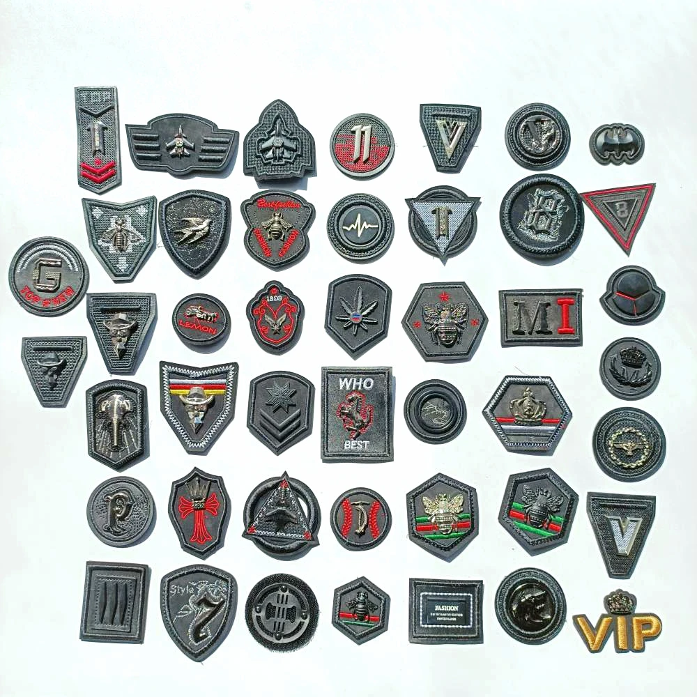 

DIY embroidery metal embroideried patches for clothing QR-3126