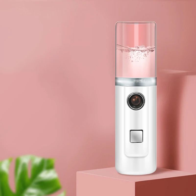 

USB Face Mist Humidifier Moisturizing Steamer New Nano Spray Facial Sprayer