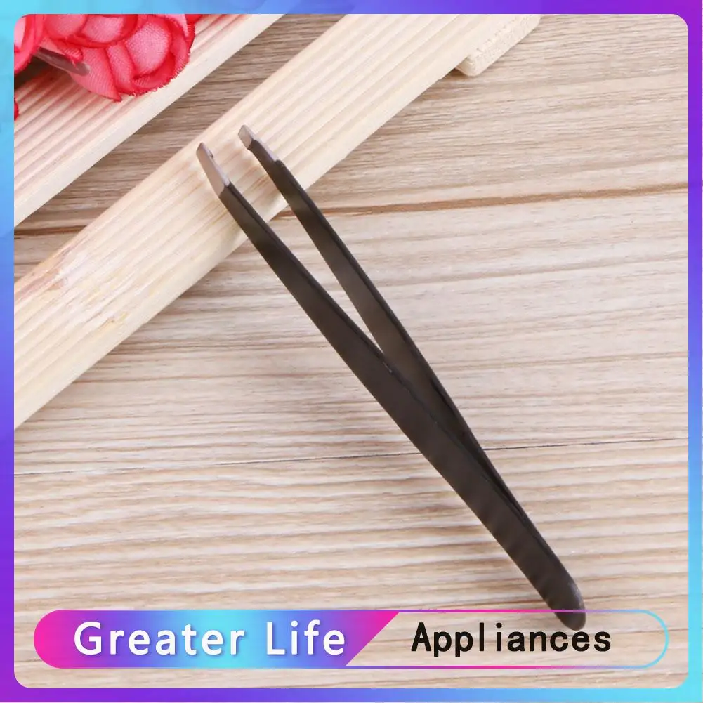 

Pro Oblique Eyebrow Tweezers Stainless Steel Eyebrow Shaping Makeup Tools