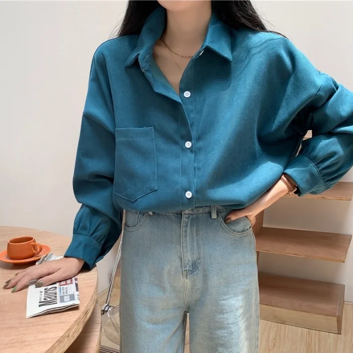 Новинка 2021 шикарный топ на раннюю осень во французском стиле дизайнерская блузка