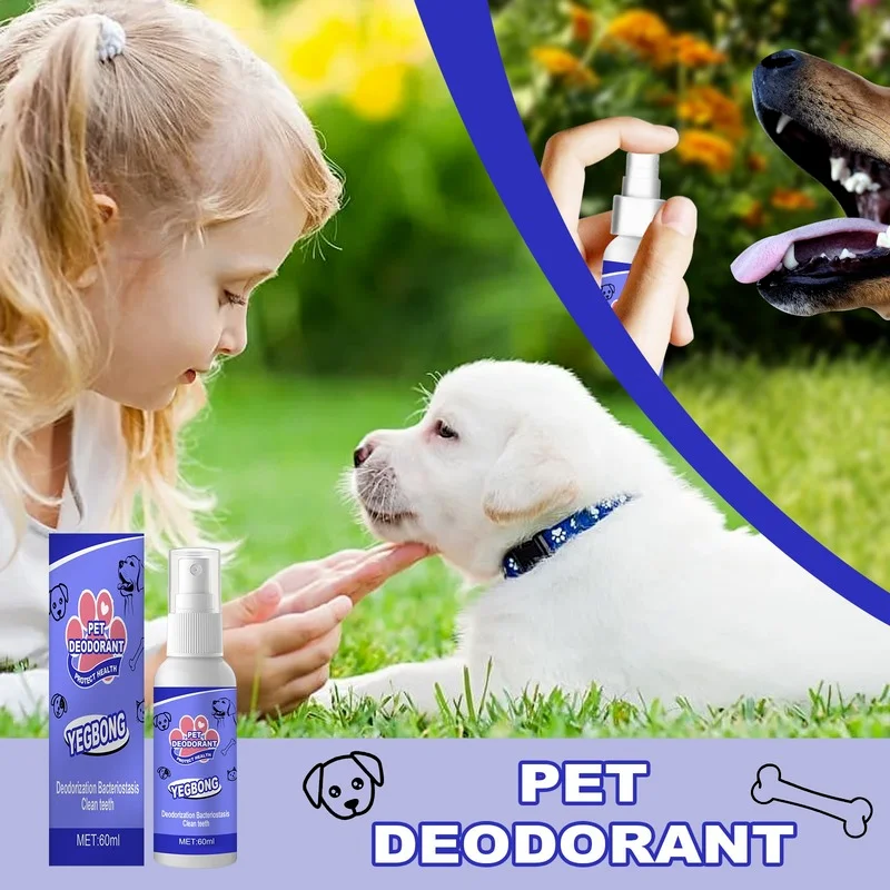 Собаки Чтобы удалить неприятный запах изо рта концентрат очистка спрей кошка домашнее животное рот спрей свежесть дыхание домашнее животное полость рта уход дезодорант