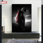 Постер с супергероями Марвел, живопись, Железный человек, Капитан Америка, герои фильмов, настенное искусство, украшение для детской комнаты, подарок, игрушка