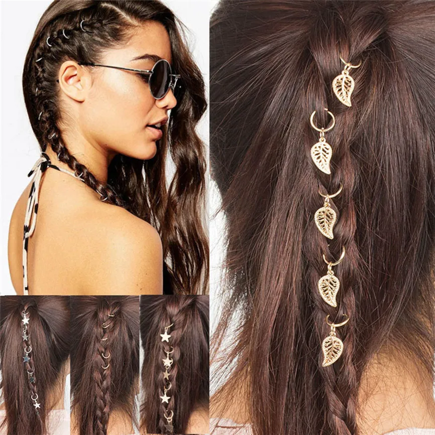 Женские аксессуары для волос в стиле хип хоп зажимы со звездами и ракушками