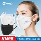 Elough fpp2 Утвержденная маска, маска для лица 3D, маска KN95, маски одноразовые для взрослых, тканевые ffpp3 защитные маски