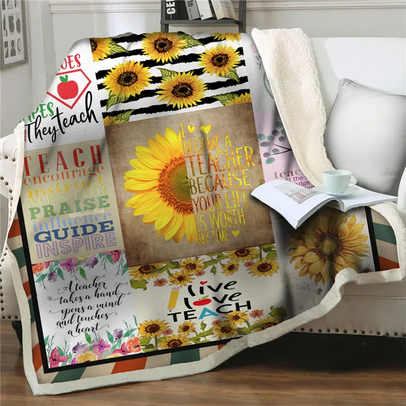 Плед толстое одеяло s Мандала Цветочный этнический стиль покрывало домашний