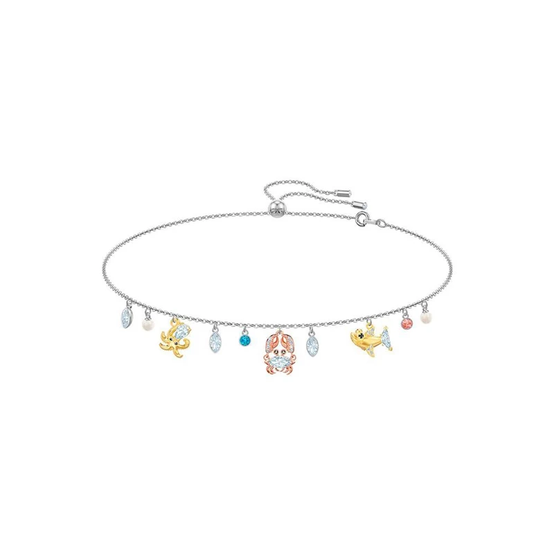 

APM SWA High Quality Fashion Exquisite Undersea World Necklace Temperament Versatile Clavicle Chain Gift For Friends