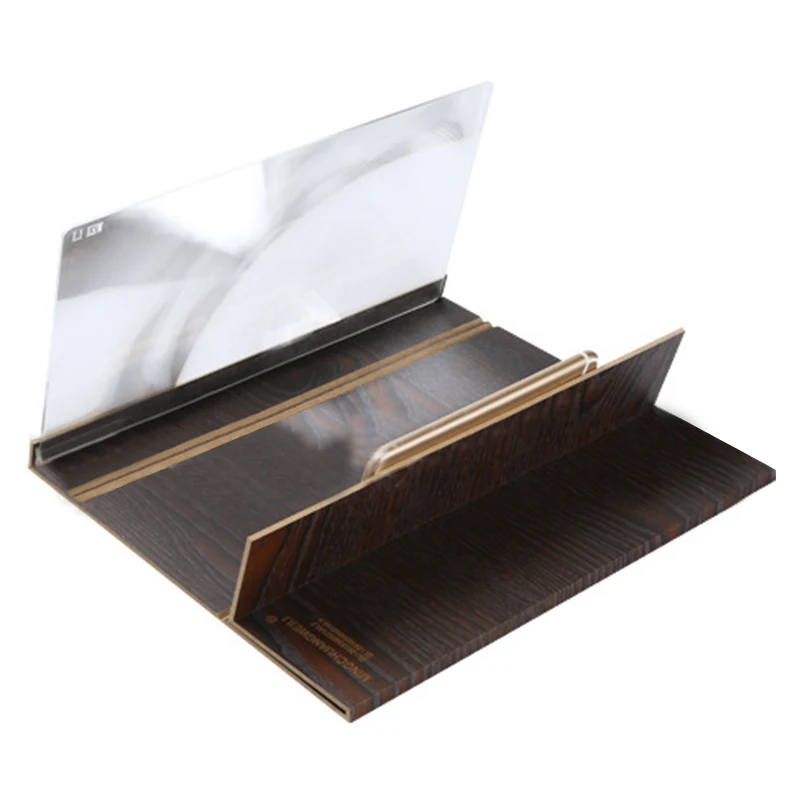 12 дюймов мобильный телефон 3D HD видео усилитель защита глаз дисплей подставка для