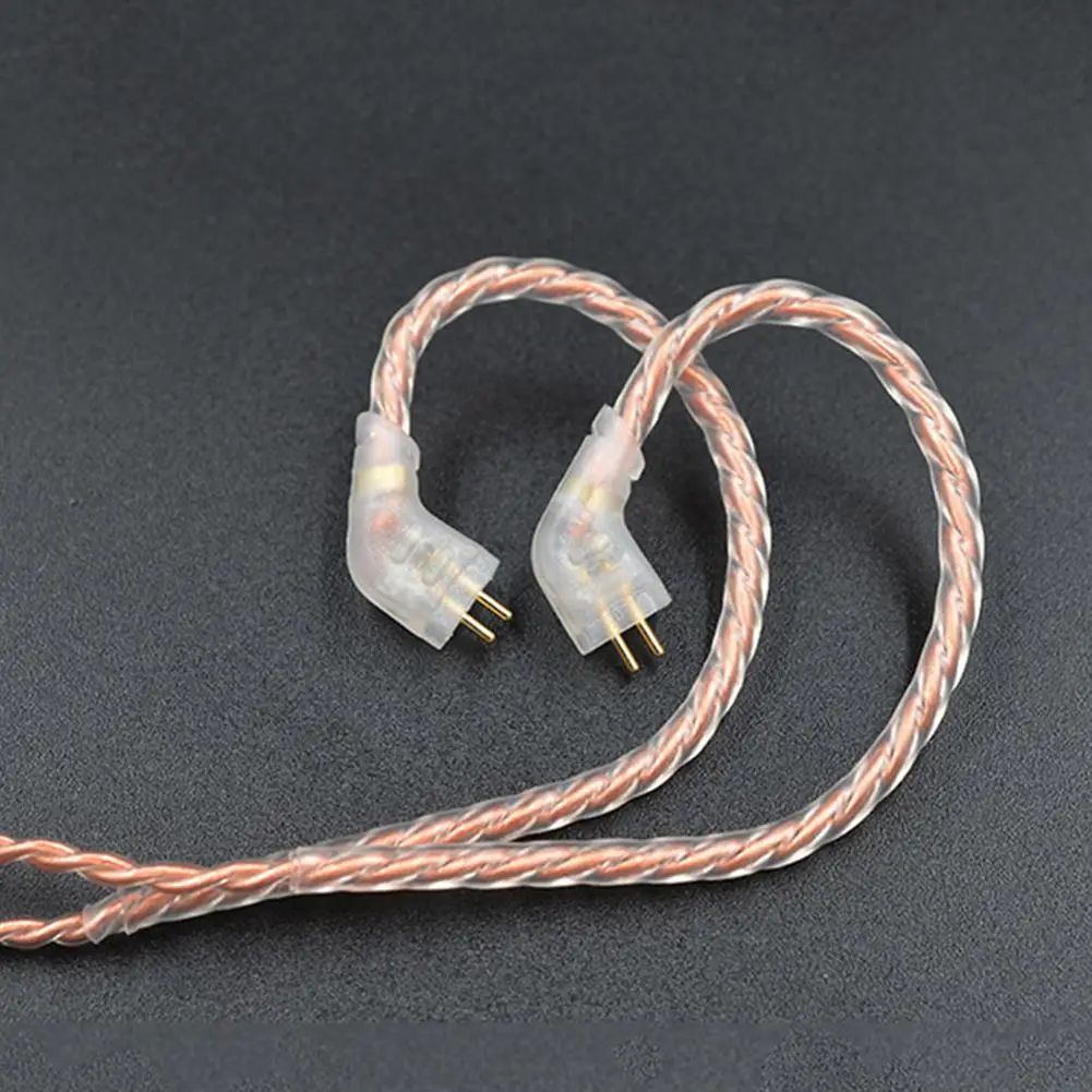 

KZ 0.75mm Gold-plated B/C Pin Earphone Cable for KZ-ZST/ES4 KZ-ZSN with Mic
