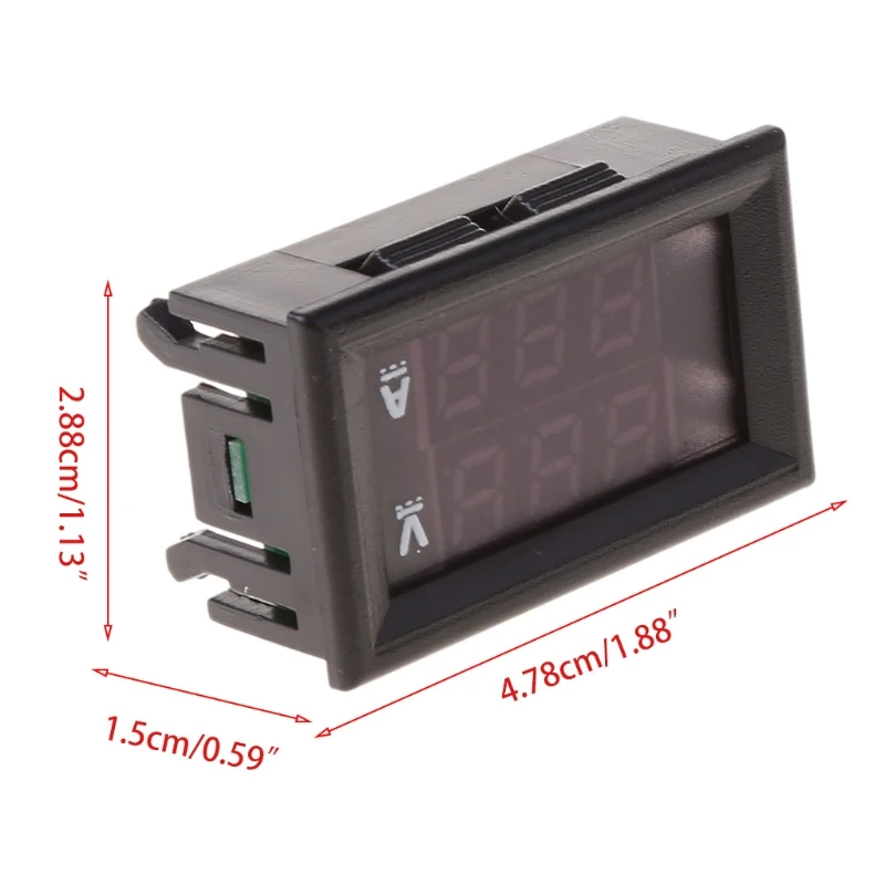 

2021 New Digital Voltmeter Ammeter DC100V 10A Panel Amp Volt Voltage Current Meter Tester