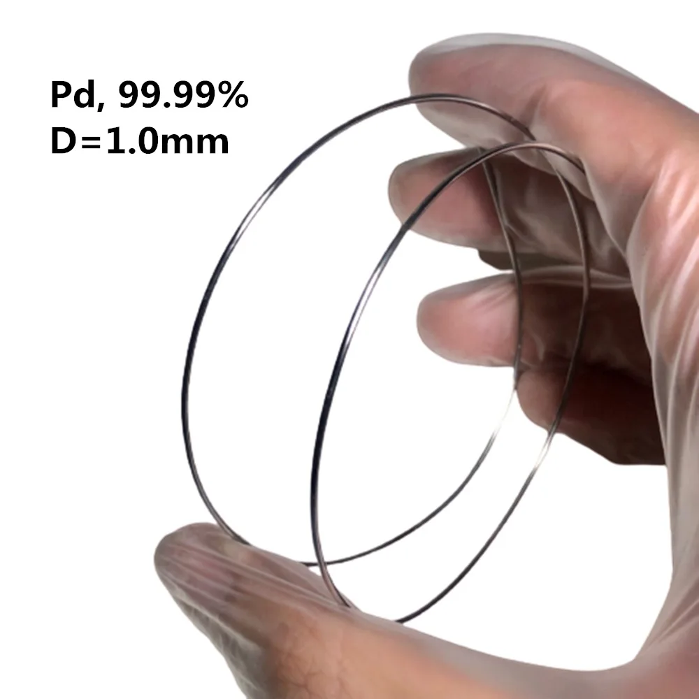 

Palladium metal Wire 99.99% Element Pd Pure Diameter 1mm
