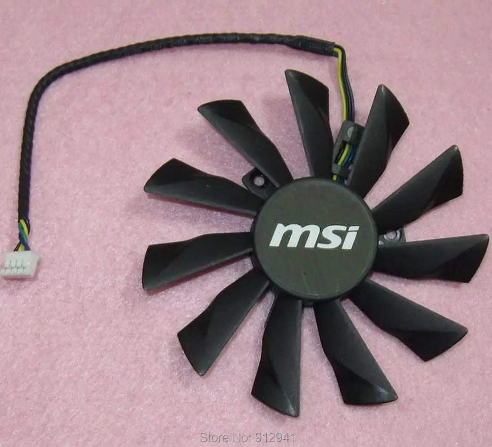 R149 POWER LOGIC PLD10010S12HH 95 мм видеокарта один вентилятор Замена 40 12 В 0.40A 4Pin для MSI Radeon R7 250
