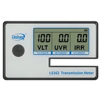 New Professional LS162 Window Tint Meter Solar Film Transmission Meter VLT UV IR Rejection Tester Light Transmission Meter
