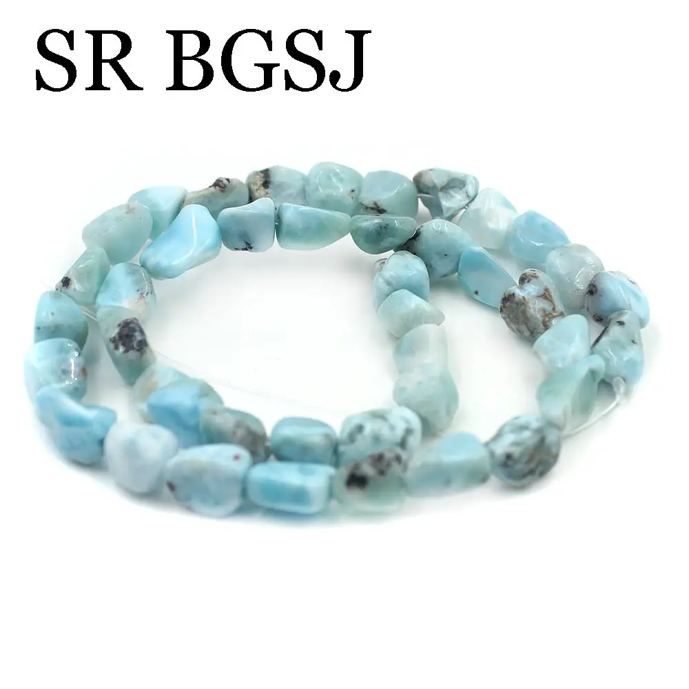 

8x12 Nugget Larimar Strand 15