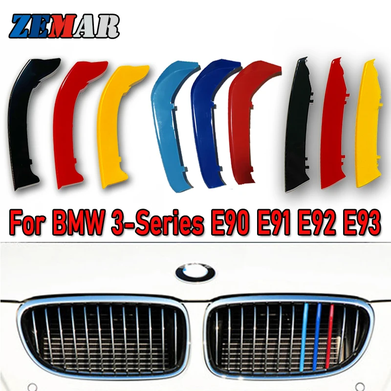 3 шт. автомобильная решетка радиатора BMW E90 E91 E92 E93 серии