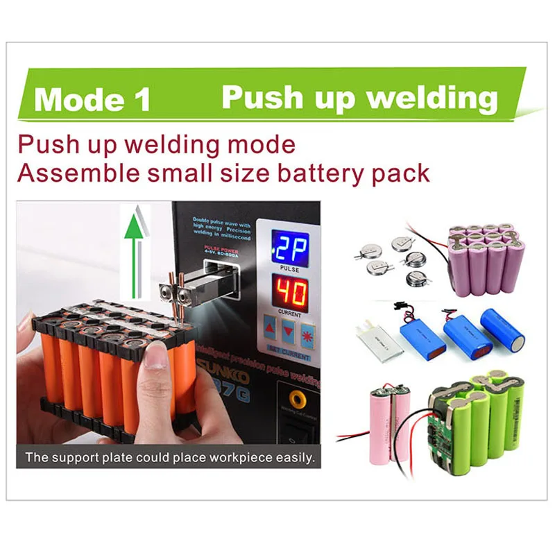 737G dual mode pedal battery spot welder pulse display bumper | Инструменты