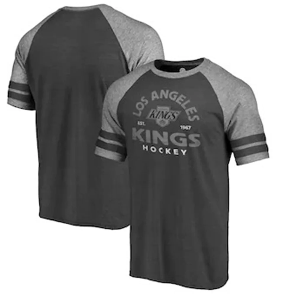 

Player and fan Shirt Short Sleeve men's shirt 2021 new summer Los Angeles Kings fan 3D printed Harajuku T-shirt ice hockey sport