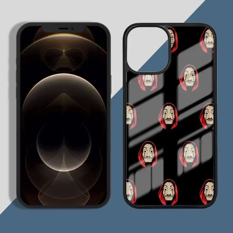 

Spain TV Money Heist House Paper Phone Case for iPhone 11 12 pro XS MAX 8 7 6 6S Plus X 5S SE 2020 XR Hard PC