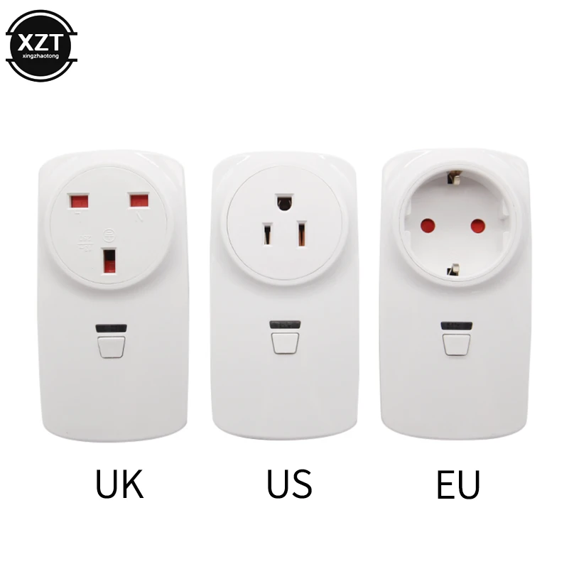 Штепсельная Вилка US/EU/UK для умного дома штепсельная розетка с дистанционным
