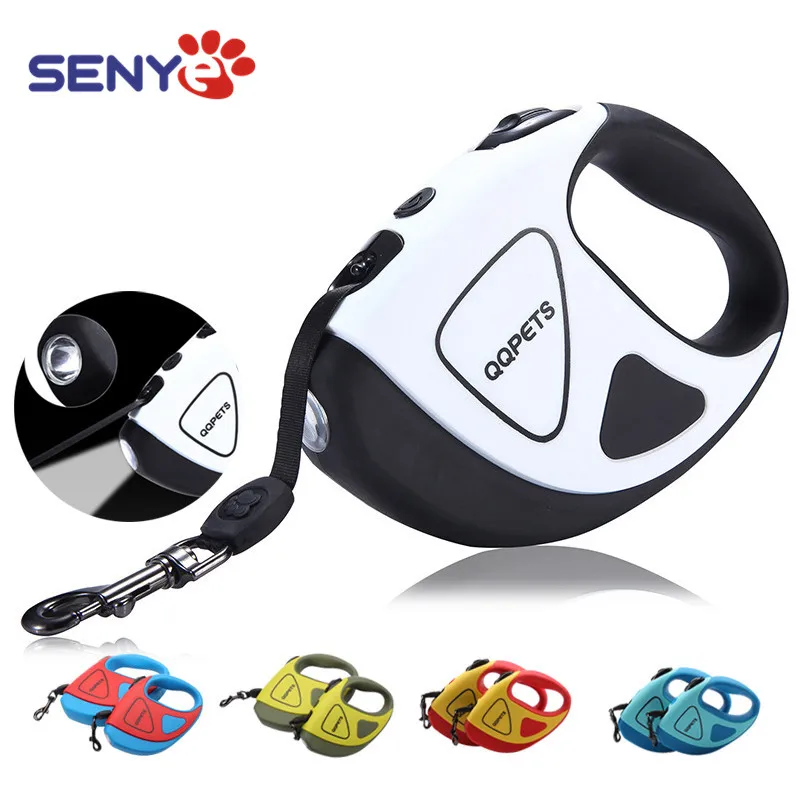 

Поводок-рулетка для больших собак, со светодиодной подсветкой