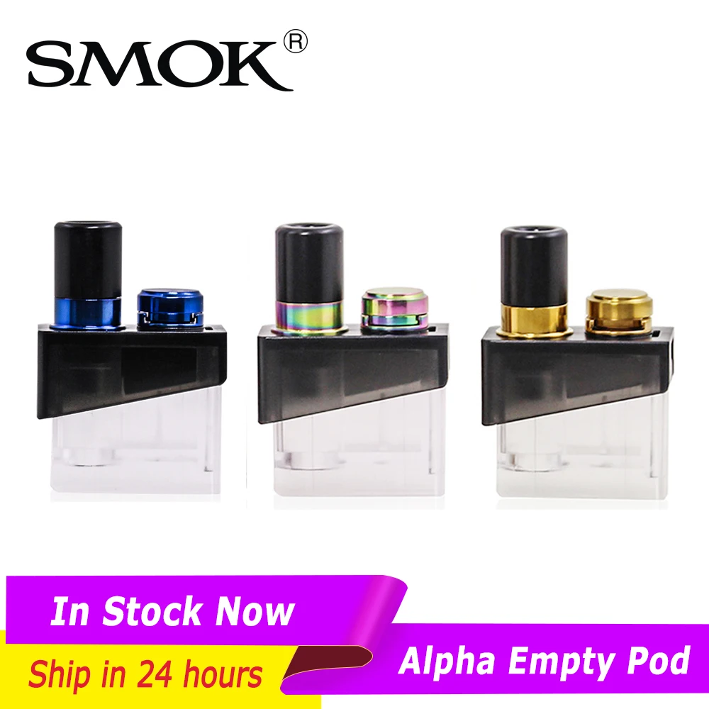 Сменный атомайзер для электронных сигарет SMOK Trinity Alpha пустой картридж 2 8 мл