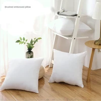 solid back seat cushion core sanding polyester cushion core insert pp cotton filling pillow inner zipper removable washable