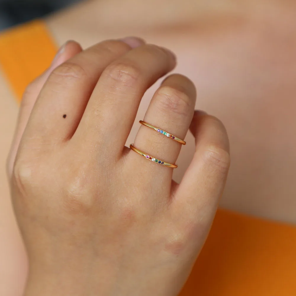 Женское кольцо из серебра 925 пробы с круглым кубическим цирконием | Украшения и