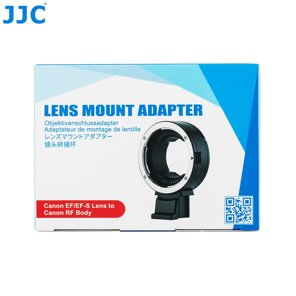 JJC CA-EF_RF адаптер для крепления объектива для крепления Canon EF/EF-S Крепление объектива к Canon RF крепление для корпуса камеры