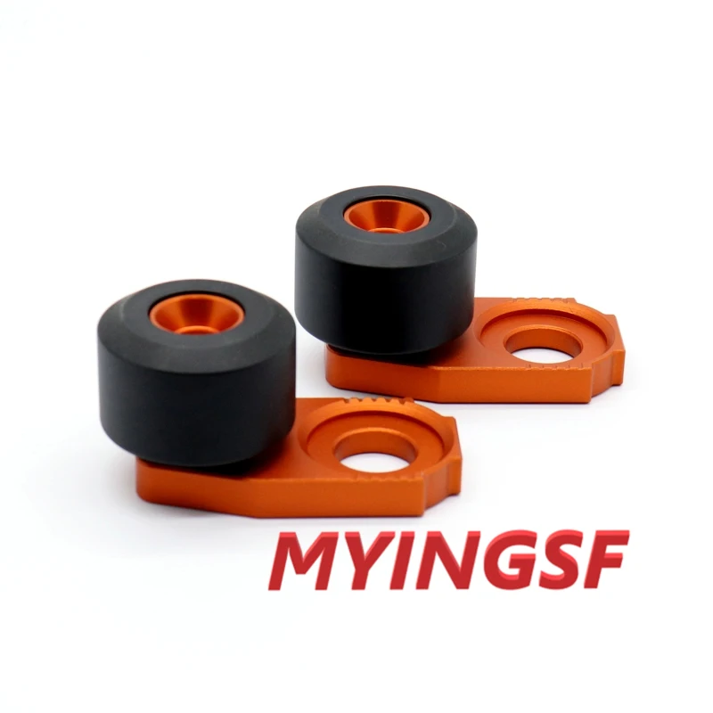 

Chain Adjuster Regulator Sliders For KTM EXC EXCF/G 525 520 500 450 400 350 380 300 250 200 125 Motorcycle Rear Wheel Protector