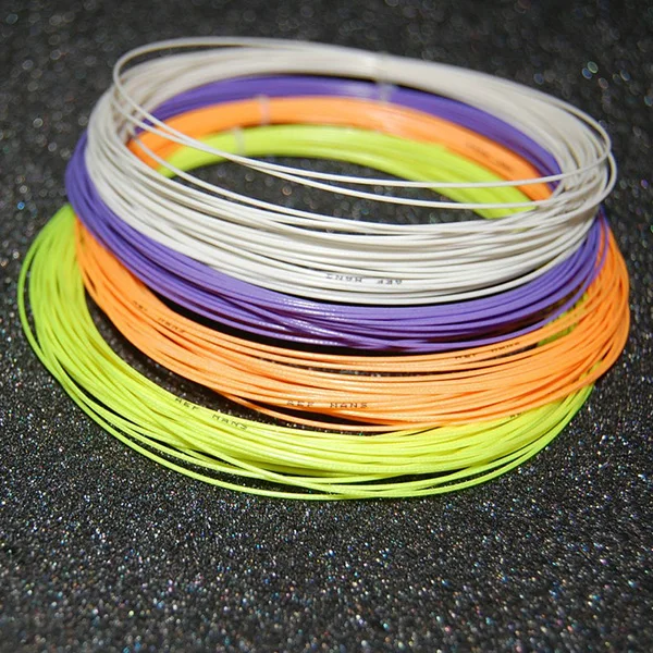 

1pcs badminton string line badminton training racket string badminton racquet line 0.75mm*10M color random