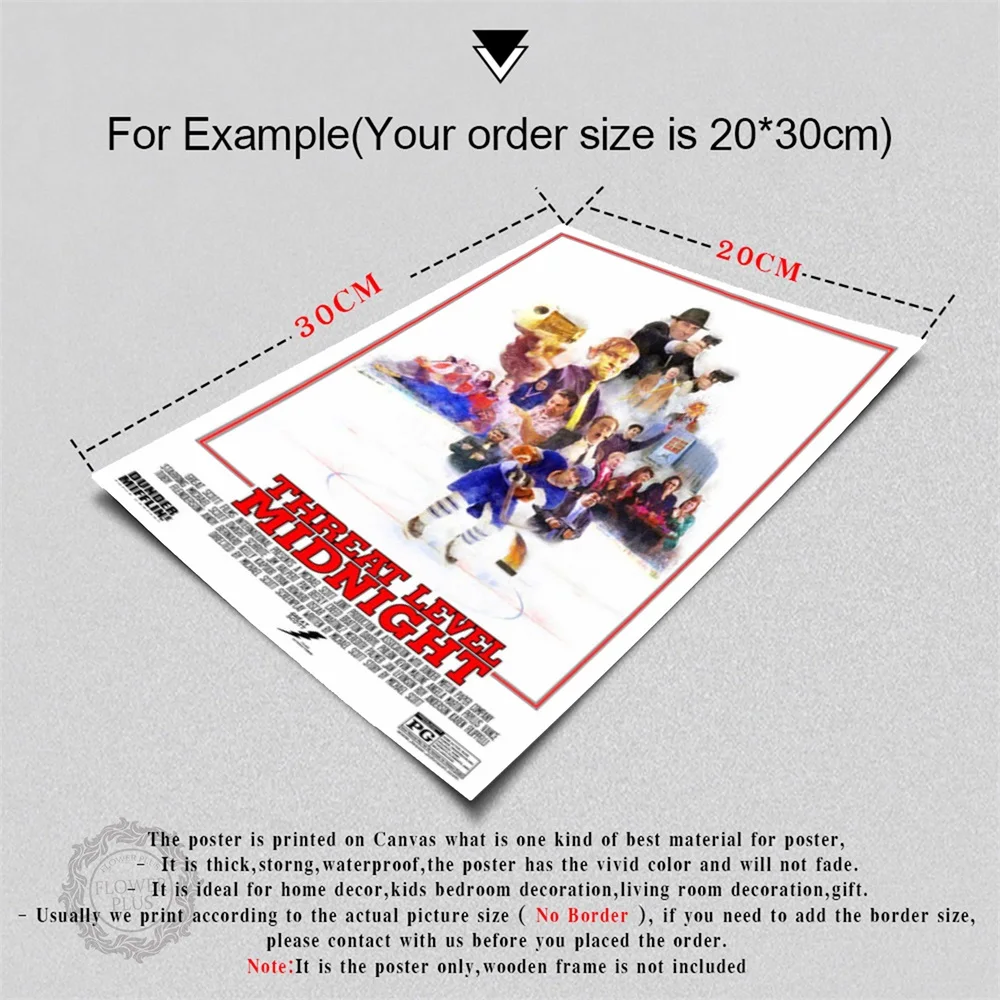 

Hot TV Shows Series Threat Level Midnight Art Painting Silk Canvas Poster Wall Home Decor quadro cuadros