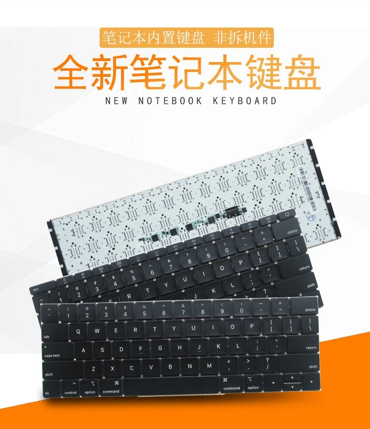

Клавиатура для ноутбука Macbook Pro A1706, A1707, A1708, A1534, A1989, A1990, США