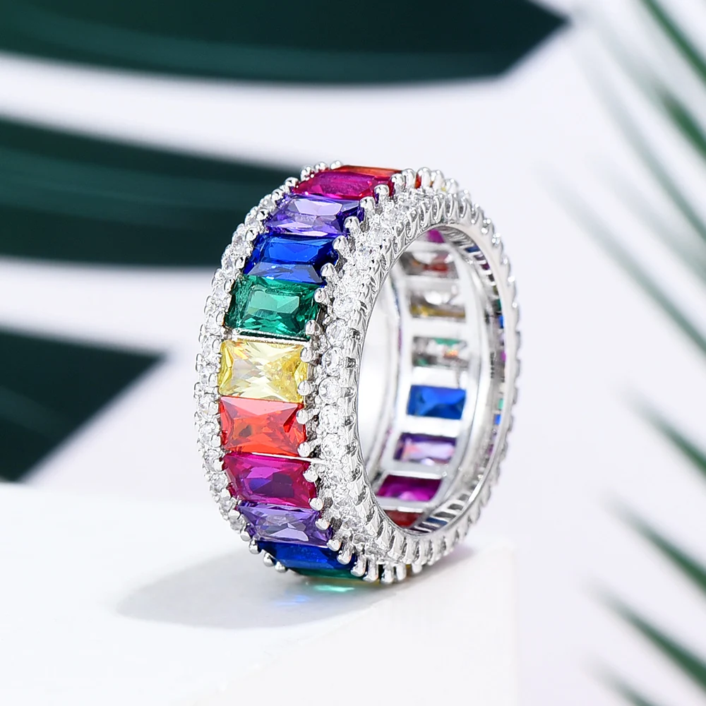 

GODKI High Quality Noble Luxury Shinning Rings for Women Bridal Wedding Engagement Girl Daily Shiny Charm Finger Rings Jewelry