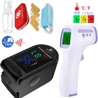 Портативный мини-термометр для насыщения крови кислородом, Бесконтактный ИК-термометр для нагрева ушей, детский домашний