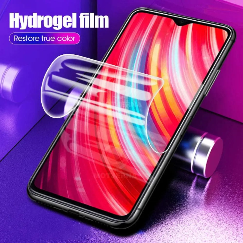 29D защита для экрана Гидрогелевая пленка Xiao mi Note 7 8 7S Pro Защитная Для Red 9 Y3 CC9 CC9e A3 5G