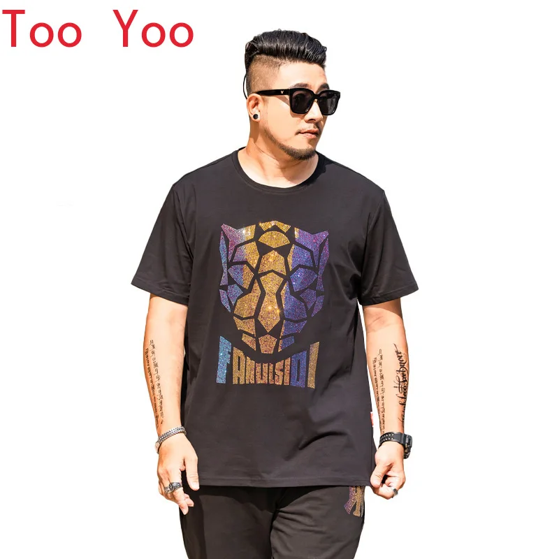 

2021 plus-size men's loose half sleeve fashion personality ironed short sleeve T-shirt best seller shirts oversized t shirt