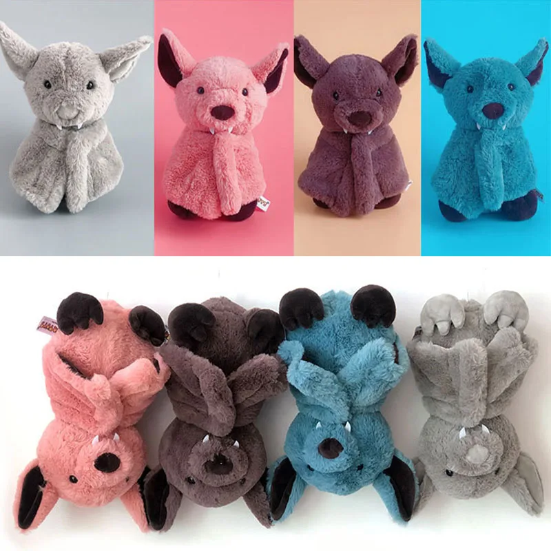 Креативная мультяшная плюшевая игрушка летучая мышь темный эльф Милая детская