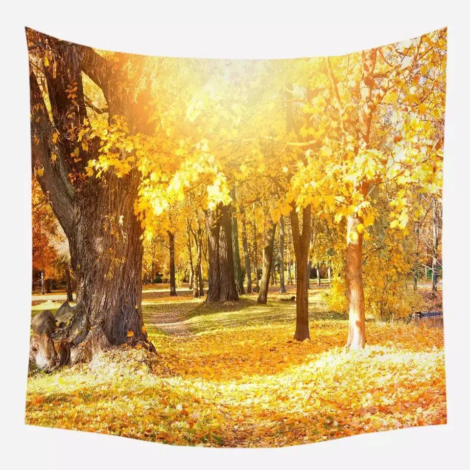 

Digital Printing Shade Cloth Landscape Tapestry Beach Towel Shawl Background Wall Hanging Home Decoration